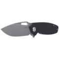 Nóż Kubey Knife Wolverine, Black G10, Sand Blasted D2 (KU233A)-2 40758
