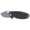Nóż Kubey Knife Wolverine, Black G10, Sand Blasted D2 (KU233A)-5 40758
