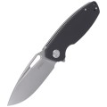 Nóż Kubey Knife Wolverine, Black G10, Sand Blasted D2 (KU233A)-6 40758