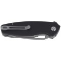 Nóż Kubey Knife Wolverine, Black G10, Sand Blasted D2 (KU233A)-7 40758