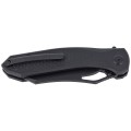 Nóż Kubey Knife Drake, Black G10, Dark Stonewashed D2 by Maksim Tkaczuk (KU310F)-2 40759