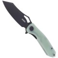 Nóż Kubey Knife Drake, Jade G10, Dark Stonewashed D2 by Maksim Tkaczuk (KU310D)-4 40760