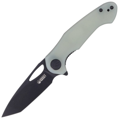 Nóż Kubey Knife Dugu, Jade G10, Dark Stonewashed 14C28N (KU159E)-1 40765