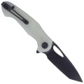 Nóż Kubey Knife Dugu, Jade G10, Dark Stonewashed 14C28N (KU159E)-3 40765
