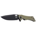 Nóż Kubey Raven Green G10, Dark Stonewashed AUS-10 by Jelly Jerry (KB245I)-2 40766
