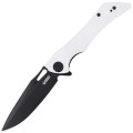 Nóż Kubey Raven Ivory G10, Dark Stonewashed AUS-10 by Jelly Jerry (KB245F)-1 40769