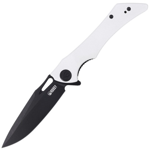Nóż Kubey Raven Ivory G10, Dark Stonewashed AUS-10 by Jelly Jerry (KB245F)-1 40769