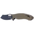 Nóż Kubey Drake OD Green G10, Darkwashed AUS-10 by Maksim Tkachuk (KB239B)-5 40773