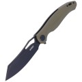 Nóż Kubey Drake OD Green G10, Darkwashed AUS-10 by Maksim Tkachuk (KB239B)-6 40773