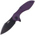 Nóż Kubey Noble Purple G10, Dark Stonewashed D2 (KU236E)-1 40781