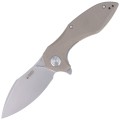 Nóż Kubey Noble Tan G10, Bead Blasted D2 (KU236C)-1 40783