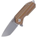 Nóż Kubey Campe Striped Beige G10, Sandblast D2 (KU203F)-6 40790