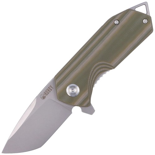 Nóż Kubey Campe Striped Green G10, Sandblast D2 (KU203E)-1 40791