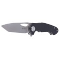 Nóż Kubey Dugu Tanto Black G10, Sand Blasted 14C28N (KU159C)-2 40792