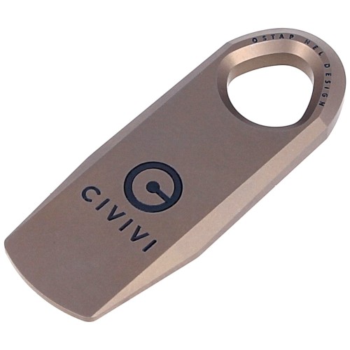 Brelok CIVIVI Ti-Bar Champagnen Titanium Prybar Tool by Ostap Hel (C21030-3)-1 40803