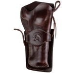Kabura Western CP 5,5" otwarta koń podkowa brązowa