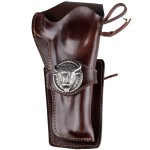 Kabura Western CP 5,5" otwarta bizon brązowa
