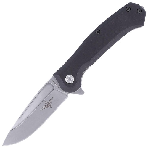 Nóż Maserin Police Black G10, Stonewashed N690 by Nicolai Lilin (680/G10N)-1 41261