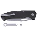 Nóż Maserin Nimrod Black G10, Stonewash M390 by Rumici (480/G10N)-7 41262