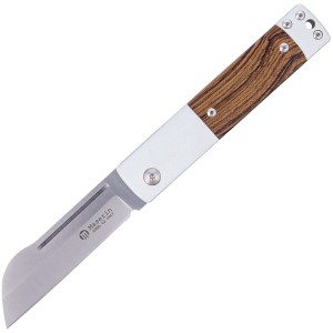 Nóż Maserin In-Estro Bocote/Aluminium, Satin D2 by Bonus (165/BO)