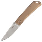 Nóż Real Steel LUNA Eco Bronze Steel, Beadblast K110 by Poltergeist Works (7085)