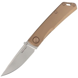 Nóż Real Steel LUNA Eco Bronze Steel, Beadblast K110 by Poltergeist Works (7085)