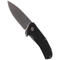 Nóż LionSteel KUR G10 Black, Stone Washed Blade (KUR BK)-4 41316