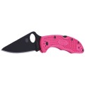 Nóż Spyderco Delica 4 FRN Pink, Black Blade Plain (C11FPPNS30VBK)-4 41317