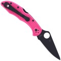 Nóż Spyderco Delica 4 FRN Pink, Black Blade Plain (C11FPPNS30VBK)-5 41317