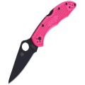 Nóż Spyderco Delica 4 FRN Pink, Black Blade Plain (C11FPPNS30VBK)-8 41317