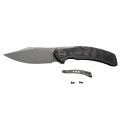 Nóż składany WE Knife Snick WE19022F-2 gray marble-5 41340