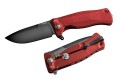 Nóż LionSteel SR11A Red Aluminium, Black Sleipner by Molletta (SR11A RB)-3 41379