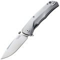 Nóż LionSteel T.R.E. Grey / Bronze Titanium, Stone Washed M390 by Molletta (TRE BR)-1 41380
