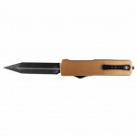 Nóż Templar Knife Large Aluminium Anodized Bronze Dagger Black