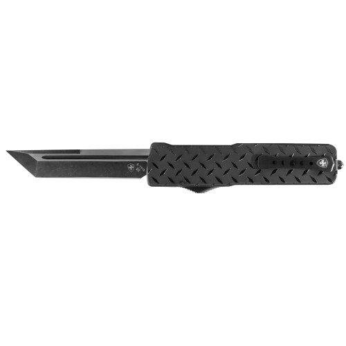 Nóż Templar Knife Slim Aluminium Diamond Plate Tanto Black-1 41425