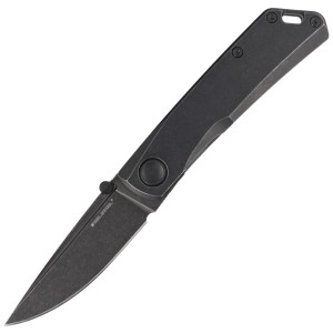 Nóż Real Steel LUNA Eco Black Steel, Blackwash K110 by Poltergeist Works (7083)