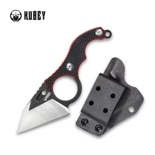 Noz-Kubey-Knife-Hippocam-Black-Red-Carbon-Fiber-G10-Two-Tone-D2-KU166A.jpg
