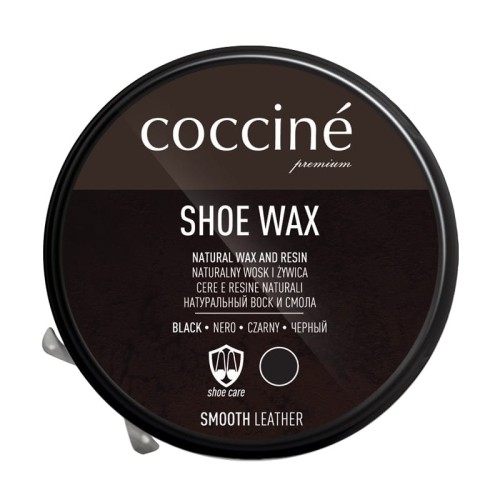 Klasyczna pasta do butów Coccine Shoe Wax czarna-1 41472