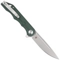 Noz-Kubey-Knife-Mizo-Green-G10-Bead-Blast-AUS-10-by-Tiguass-KU312F-1.jpg