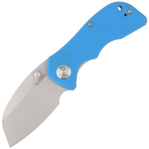 Nóż Kubey Knife Karaji Blue G10, Bead Blasted D2 (KU180C)