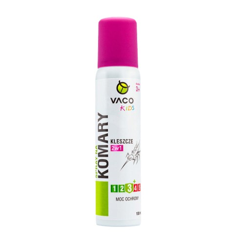 Spray Vaco na komary, kleszcze i meszki dla dzieci 3+ 100 ml-1 41593