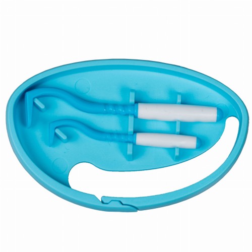 Kleszczołapki Tick Twister Clipbox z brelokiem, niebieskie 2 szt.-1 41603