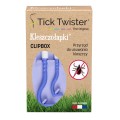 Kleszczołapki Tick Twister Clipbox z brelokiem, fioletowe 2 szt.-4 41605