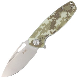 Nóż Kubey Knife Tityus Camo G10, Bead Blasted D2 (KU322K)