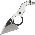 Nóż Kubey Knife Hippocam Ivory G10, Two Tone D2 (KU166C)