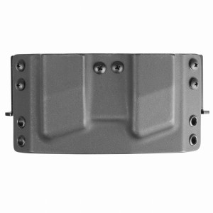 Ładownica podwójna RH Holsters OWB do CZ SP-01 Shadow/Shadow 2, bez sweatguardu, speedloops 40 mm, prawa, czarna