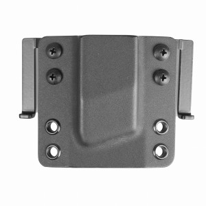 Ładownica RH Holsters OWB do CZ P07 / P10C, bez sweatguardu, speedloops 40 mm, prawa, czarna