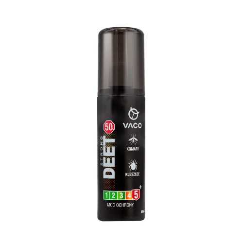 Płyn Vaco na kleszcze, komary i meszki Deet 50% + geranion 80 ml-1 41750