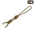 Przywieszka do noża M-Tac Zeus Stainless Steel Coyote  paracord (TMLZSSS-COY)-1 41794
