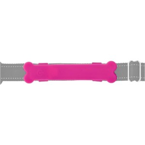 Ledowa przypinka do obroży  Ferribiella różowa